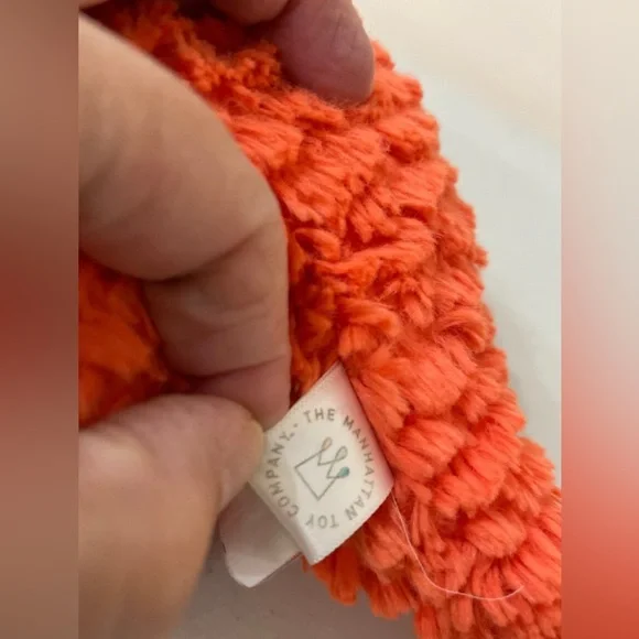 Manhattan Toy Company Little Jurassics Rory Triceratops Dinosaur Soft Toy EUC - Picture 6 of 8